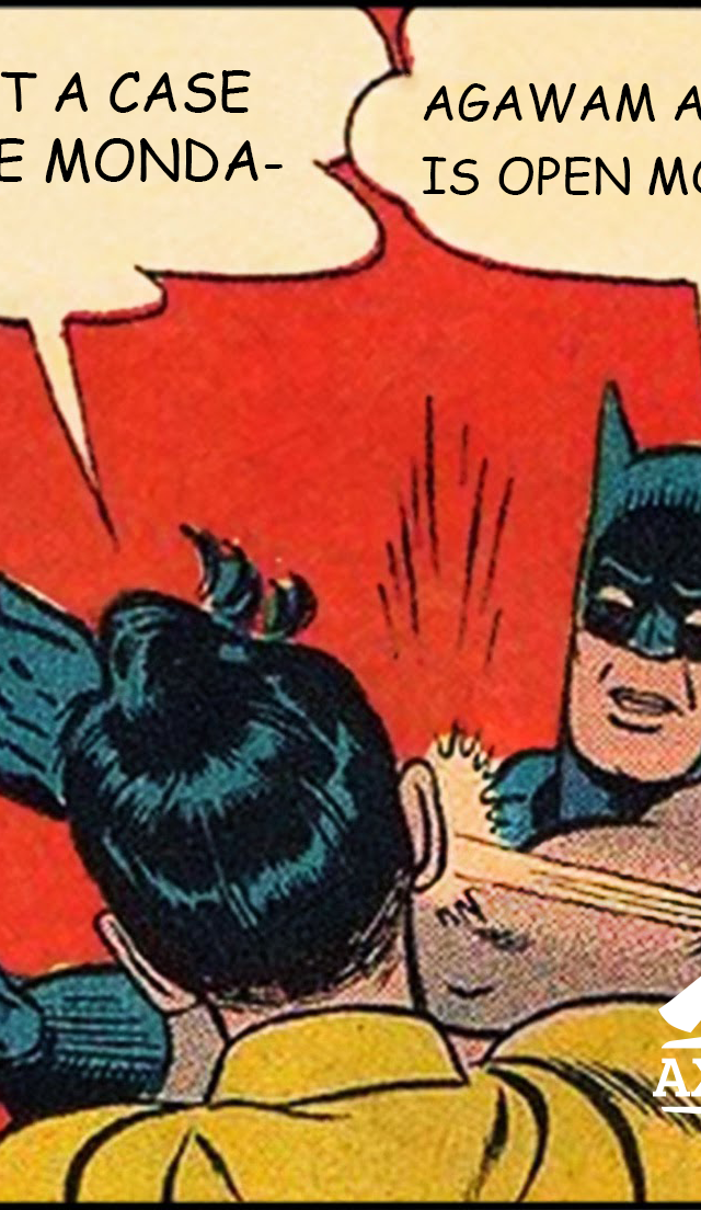 Agawam Axe House - Axe Throwing - Western mass - Batman Robin meme