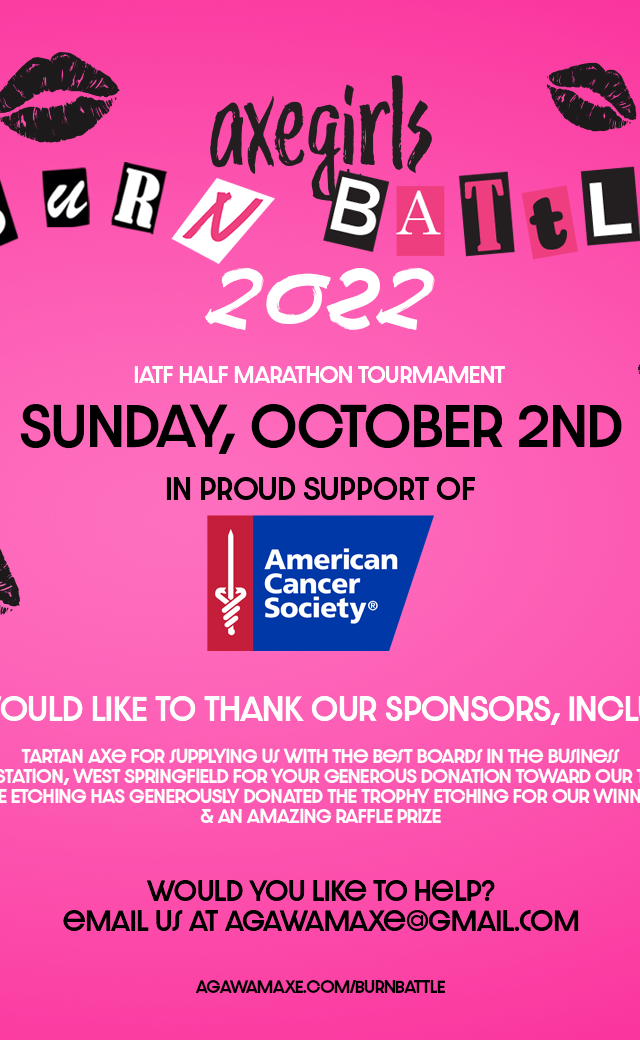 Burn Battle 2022 - Sponsorhips, sponsorship opportunies, caring, charity, donations, gifts, american cancer society
