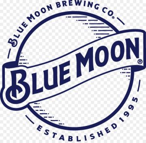 blue moon logo - Craft beers at the Agawam Axe House. Axe throwing and free brews. Enjoy drinks at the bar