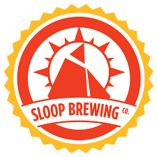 sloop logo - Craft beers at the Agawam Axe House. Axe throwing and free brews. Enjoy drinks at the bar