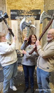 Agawam Axe House, axe throwing in western mass. Some of our amazing axe throwing guests.