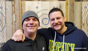 Agawam Axe House, axe throwing in western mass. Some of our amazing axe throwing guests.