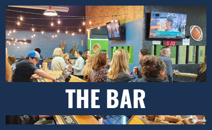 The Bar at the Agawam Axe House axe throwing bar - located in Agawam MA