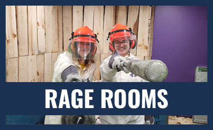 Rage Rooms available at the Agawam Axe House - axe throwing bar and rage rooms in Agawam MA